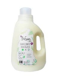 [Limpieza y desinfección en las telas, mantén los colores brillantes y cuida de tu familia. Frescura que perdura. Aroma: Coco] Suavizante Ecológico Biosens 3 LT